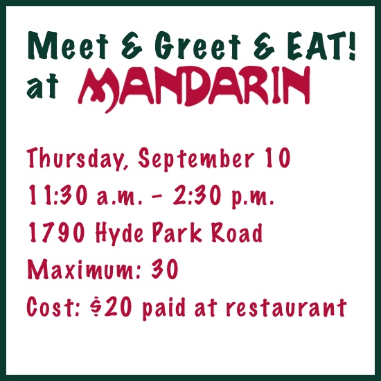 FALL MEET AND GREET AND EAT